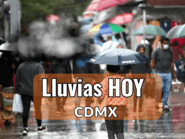 De acuerdo con el pronóstico del clima de hoy, 9 de octubre, se prevé lluvias aisladas en CDMX. SUN/ ARCHIVO