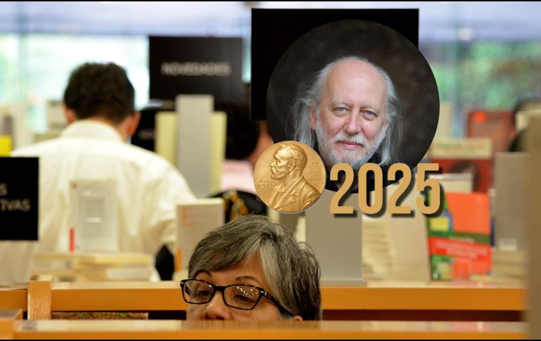 Este es el precio de los libros de László Krasznahorkai en las librerías de Guadalajara. EL INFORMADOR / EFE / ARCHIVO