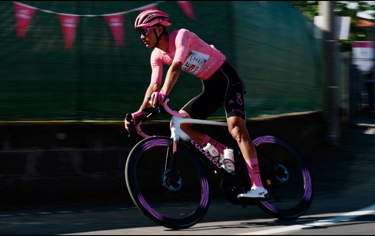 La temporada 2025 ha sido especialmente exitosa para Isaac Del Toro, quien ha demostrado constancia, potencia y una madurez deportiva que vale la pena destacar. AFP / ARCHIVO