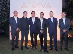 Franco Guerra, Álvaro Moragrega, Fernando Amezcua, Yamil Pérez, Diego Higareda y Jaime Flores. GENTE BIEN JALISCO / C. Jimeno