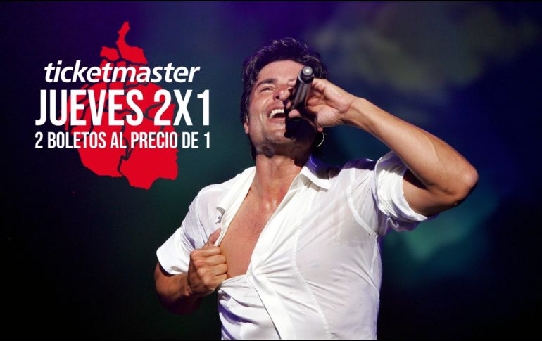Revisa la lista de TODOS los conciertos que están al 2x1 en Ticketmaster en Ciudad de México hoy jueves 9 de octubre. EL INFORMADOR / ARCHIVO