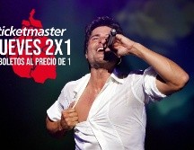 Revisa la lista de TODOS los conciertos que están al 2x1 en Ticketmaster en Ciudad de México hoy jueves 9 de octubre. EL INFORMADOR / ARCHIVO