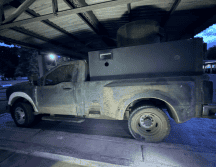 Apenas el pasado 8 de octubre fue asegurado un vehículo con blindaje artesanal por parte de elementos de la Policía del Estado. ESPECIAL / Fiscalía de Jalisco