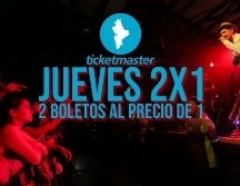 Revisa la lista de TODOS los conciertos que están al 2x1 en Ticketmaster en Monterrey hoy jueves 9 de octubre. NTX / ARCHIVO
