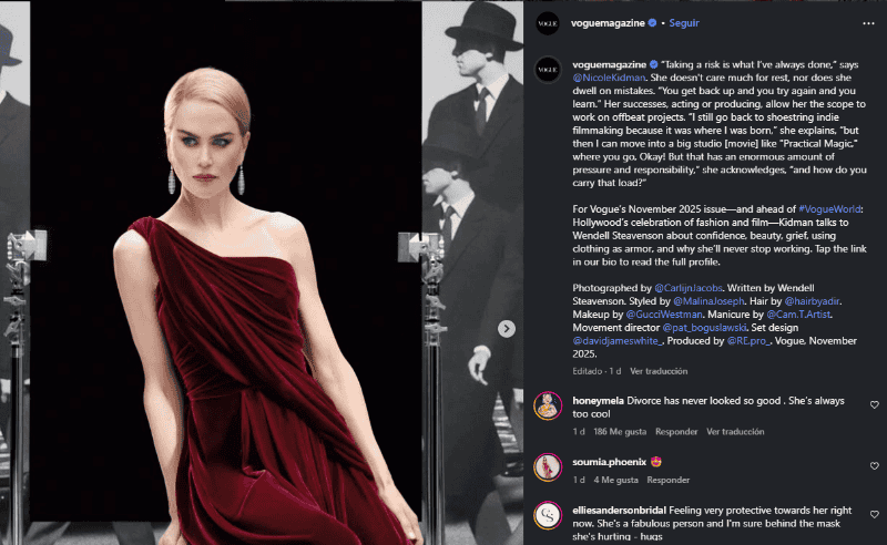 ESPECIAL / IG / @voguemagazine  