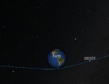 El asteroide 2025 TF, como se le llama, pasó sorprendentemente cerca de la Tierra, a solo 400 kilómetros de distancia. X / @esaoperations