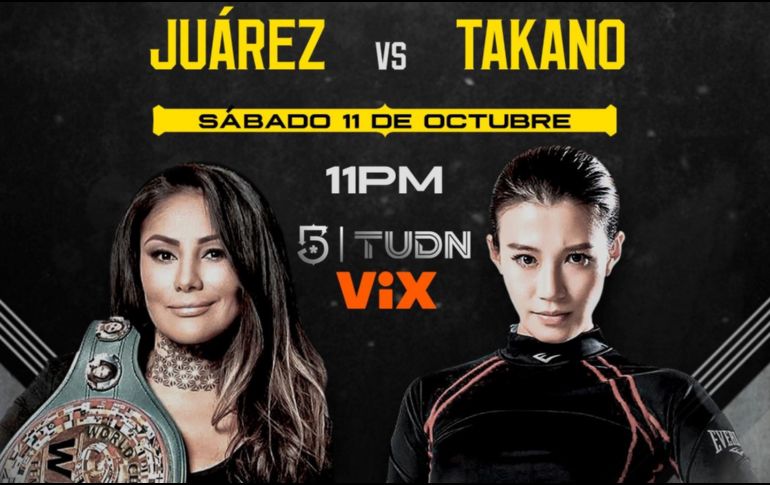 Mariana Juárez disputará esta noche la penúltima pelea de su carrera. X/TUDNMEX