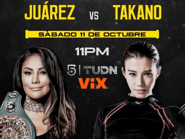 Mariana Juárez disputará esta noche la penúltima pelea de su carrera. X/TUDNMEX