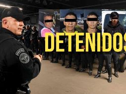 Policía de Zapopan destaca estas cinco detenciones de entre sus múltiples acciones realizadas la semana pasada. ESPECIAL / Policía de Zapopan