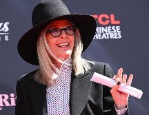 La actriz ganadora del Oscar, directora y productora de Hollywood, Diane Keaton, murió este sábado 11 de octubre a los 79 años. AFP / ARCHIVO