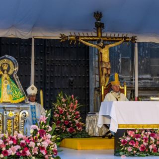 Inicia la Romería 2025 con misa de Patrocinio frente a Catedral