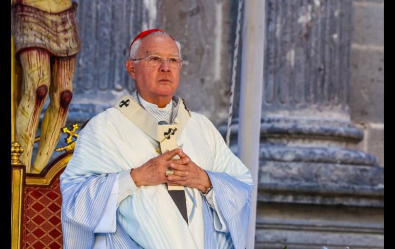 En esta ocasión, la misa se celebró en la explanada de la Catedral sobre Paseo Alcalde. EL INFORMADOR/A.NAVARRO