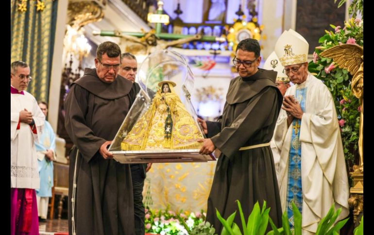 La procesión de regreso a la Basílica de Zapopan. EL INFORMADOR/ARCHIVO