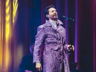 Benny Ibarra dividió su espectáculo en seis bloques conceptuales: Renacer, Reconciliación, Soledad, Desprendimiento, Esperanza y Hasta pronto. TEATRO DIANA/Yorch González