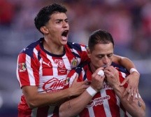 Javier Hernández anotó por primera vez contra el América. X/Chivas