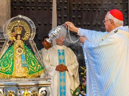 El cardenal Francisco Robles Ortega presidió la celebración eucarística. EL INFORMADOR/A. Navarro