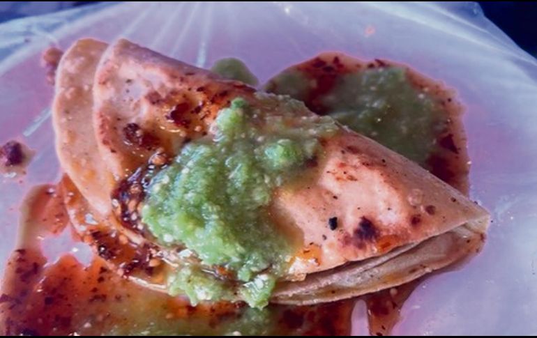Los llamados tacos de escombro dieron fama a Miguelito. ESPECIAL