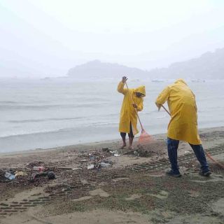 Raymond toca tierra como ciclón post-tropical