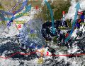 Estas precipitaciones se concentrarán principalmente en el norte, occidente, centro, sur y sureste del país. ESPECIAL/ SMN.