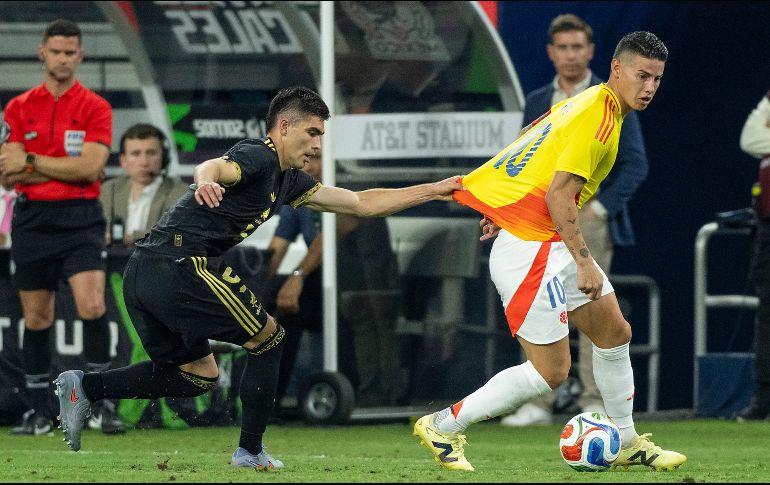 James Rodríguez, la gran estrella del conjunto cafetero y actual futbolista del León, le echó limón a la herida al lanzarle un mensaje directo a los jugadores del Tri. IMAGO7