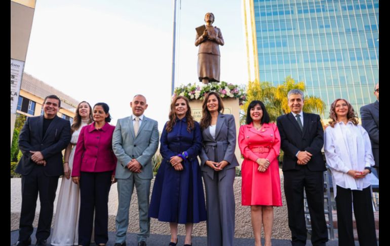 La escultura colocada sobre la Avenida Juárez y Enrique Díaz de León es una obra del artista jalisciense Rubén Orozco Loza. EL INFORMADOR / J. Acosta