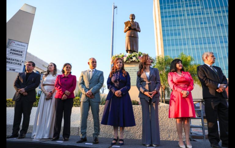 La escultura colocada sobre la Avenida Juárez y Enrique Díaz de León es una obra del artista jalisciense Rubén Orozco Loza. EL INFORMADOR / J. Acosta