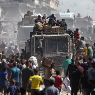 Más de 400 camiones con ayuda humanitaria ingresan a Gaza desde Egipto