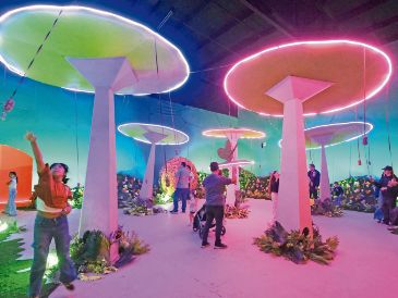 La feria ofrece espectáculos que despiertan la imaginación. CORTESÍA