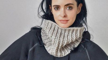 La actriz Krysten Ritter, feliz de entrar en el personaje nuevamente. ESPECIAL
