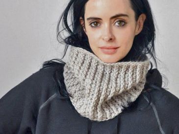 La actriz Krysten Ritter, feliz de entrar en el personaje nuevamente. ESPECIAL