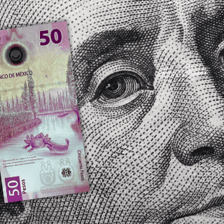 Peso abre semana dando porrazo al dólar