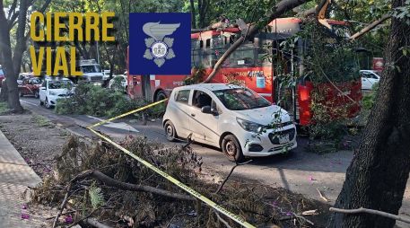 Se exhorta a la población a atender las indicaciones del personal desplegado en la zona. ESPECIAL / FACEBOOK Policía Vial Jalisco