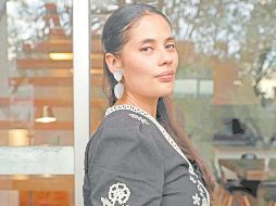 María Fernanda Prieto expone su amor por historias llenas de corazón en “El sarape”. EL UNIVERSAL