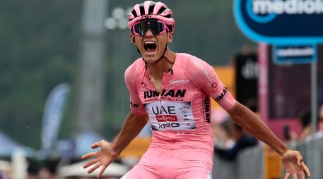 El ciclista Isaac del Toro ha enorgullecido a los aficionados mexicanos con los logros obtenidos durante estos últimos meses. AFP / ARCHIVO