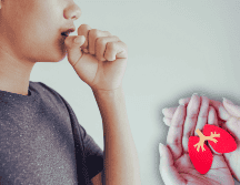 Los principales síntomas de la EPOC son: tos crónica, generalmente acompañada de flema, y dificultad respiratoria. ESPECIAL / CANVA