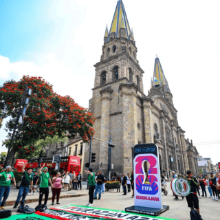 FOTOGALERÍA: Aficionados alientan antes del partido contra Ecuador en Guadalajara