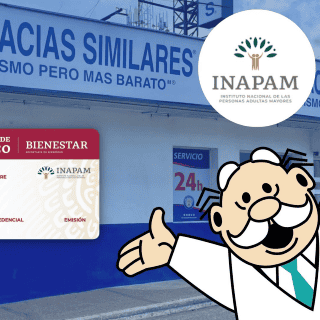 ¿Cuánto descuento tienen los adultos mayores en Farmacias similares con Inapam?