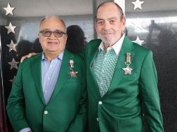 El piloto tapatío Tomás López Rocha y el ingeniero Gustavo del Campo fueron incorporados al Muro de Honor del Deporte Motor en México. CORTESÍA.