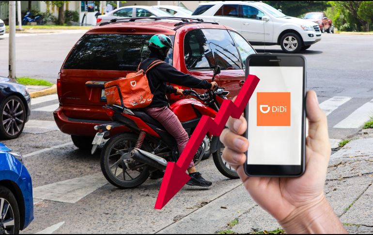 Esto se sabe sobre la caída de Didi este miércoles. EL INFORMADOR / ARCHIVO