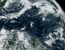 Por el momento, “Lorenzo” no representa riesgo para áreas terrestres y costeras. EFE / NOAA