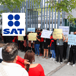 SAT: Estas son las oficinas afectadas por protesta de hoy 15 de octubre