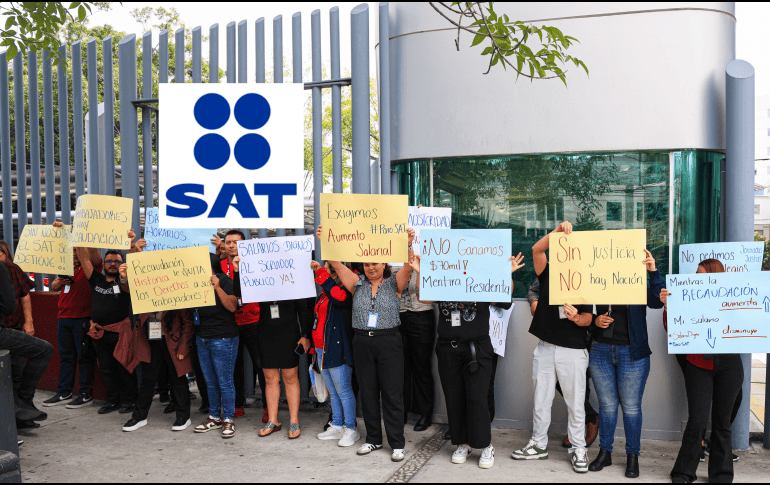 El Servicio de Administración Tributaria (SAT) emitió un comunicado oficial para informar a los contribuyentes sobre los estados afectados por el paro nacional. EL INFORMADOR/ ARCHIVO