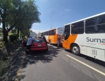 Alrededor de las 12:00 horas, la Policía Vial del Estado informó que se reabrió la circulación vehicular a la altura del kilómetro 40 de la Carretera. EL INFORMADOR/ O. González