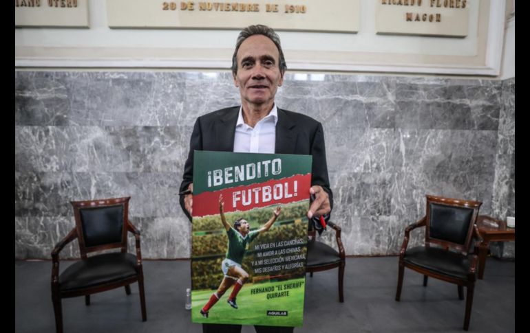 Acompañado por autoridades y figuras del fútbol, el exseleccionado nacional revivió sus momentos más significativos dentro y fuera de la cancha, con la esperanza de inspirar a nuevas generaciones. EL INFORMADOR / A. Navarro