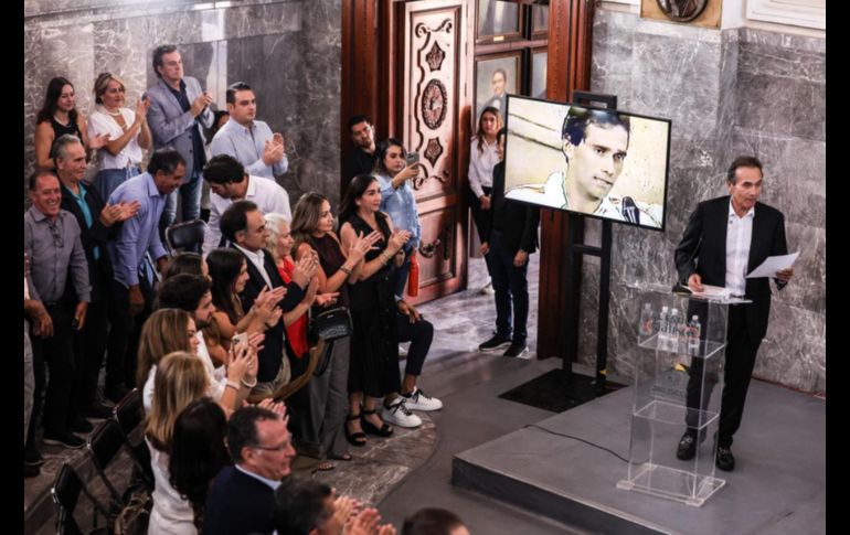 Acompañado por autoridades y figuras del fútbol, el exseleccionado nacional revivió sus momentos más significativos dentro y fuera de la cancha, con la esperanza de inspirar a nuevas generaciones. EL INFORMADOR / A. Navarro