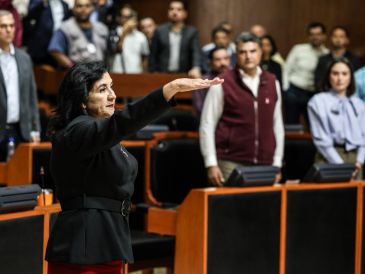 La magistrada permanecerá en el cargo hasta el año 2027 cuando se realice la reforma judicial en Jalisco, aunque todavía está pendiente la aprobación de dicha reforma. EL INFORMADOR/ A. Navarro
