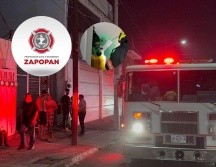 El incidente no provocó personas lesionadas ni daños graves a la infraestructura. ESPECIAL / FACEBOOK Protección Civil y Bomberos de Zapopan