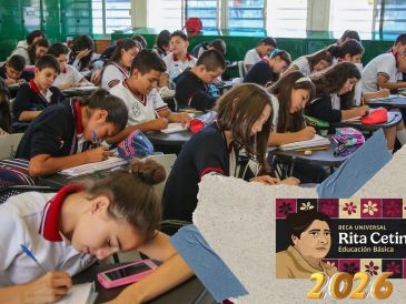 El monto adicional representa un incentivo directo para quienes sostienen los estudios de varios adolescentes, ayudando a cubrir gastos de transporte, materiales y uniformes. ESPECIAL / EL INFORMADOR y CANVA