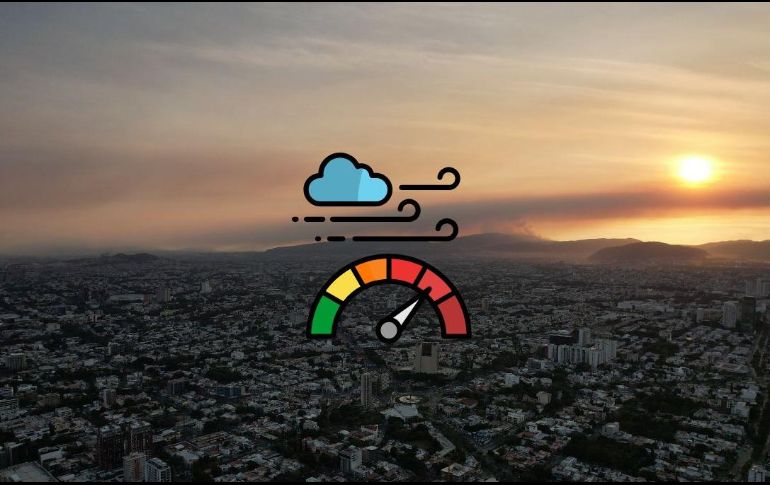 Índice de la calidad por zonas del AMG. EL INFORMADOR / ARCHIVO