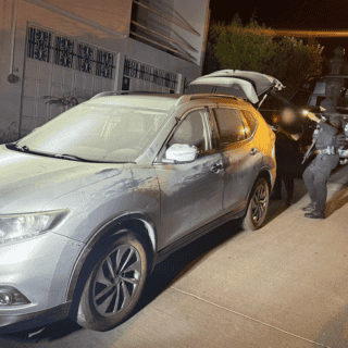 Decomisan coches con reporte de robo y armas en Teocaltiche